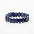 Lapis Lazuli Doğal Taş Geniş Kesim Bileklik